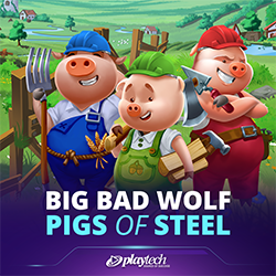 Persentase RTP untuk Big Bad Wolf: Pigs of Steel oleh Play Tech